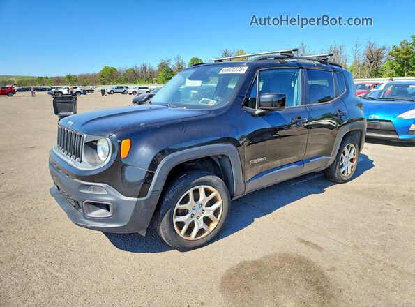 ZACCJBBT4GPC88168 2016 JEEP RENEGADE Black Trasero izquierdo