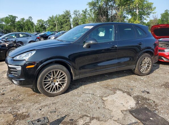 WP1AA2A25HKA85543 2017 PORSCHE CAYENNE Black Задня ліва чверть