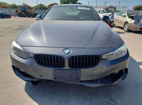 WBA4J1C58KBM17169 2019 BMW 4 SERIES Gray Հետևի տեսք