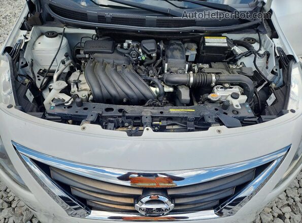 3N1CN7AP4KL878624 2019 NISSAN VERSA White ძრავის განყოფილების ხედი