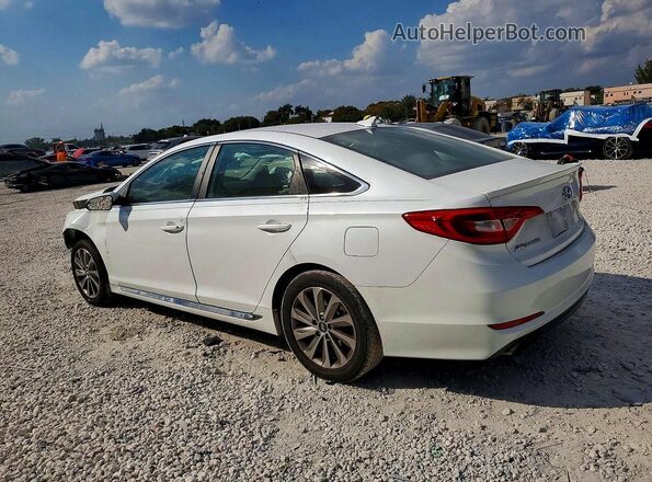 5NPE34AF8HH535017 2017 HYUNDAI SONATA White Հետևի աջ