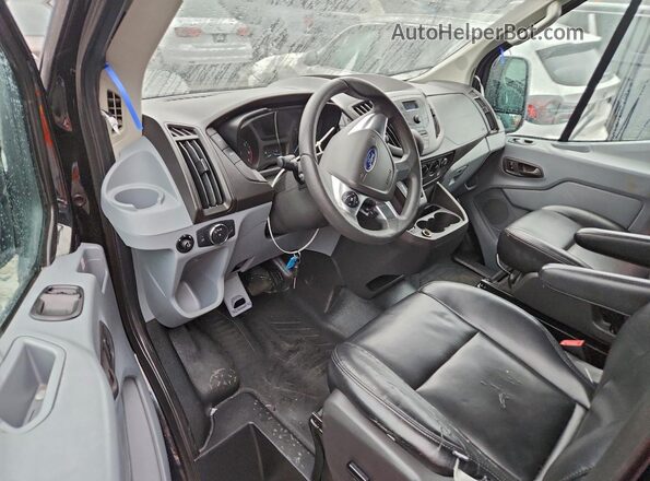 1FBZX2CG3KKA51754 2019 FORD TRANSIT Черный Вид щитка приборов