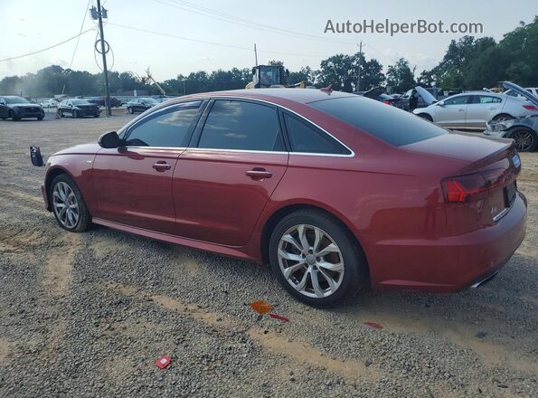 WAUG8AFC5HN090689 2017 AUDI A6 Red Հետևի աջ
