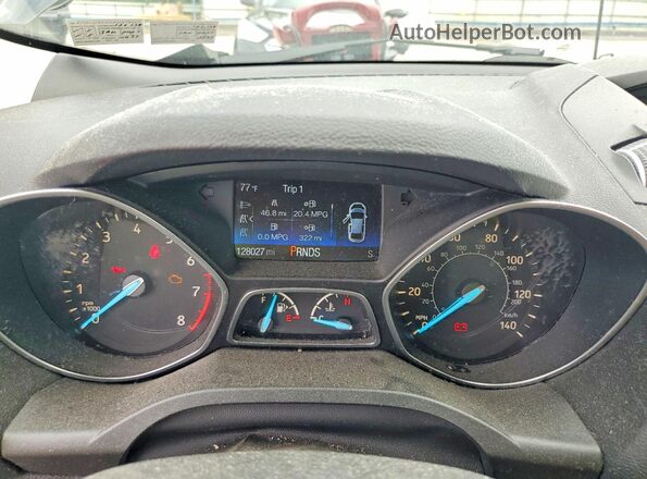 1FMCU9GDXHUB48543 2017 FORD ESCAPE Black Вид задніх сидінь
