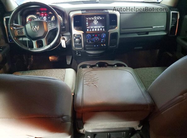 3C6RR6LT5GG318182 2016 RAM 1500 Blue Vista del cuadro de instrumentos