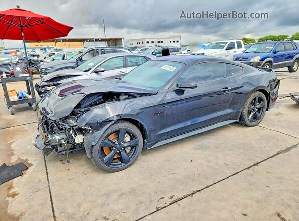 1FA6P8CF9P5306315 2023 FORD MUSTANG Black Trasero izquierdo
