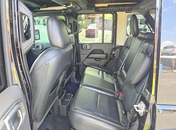 1C4JJXP60NW153583 2022 JEEP WRANGLER Black Вид салону спереду