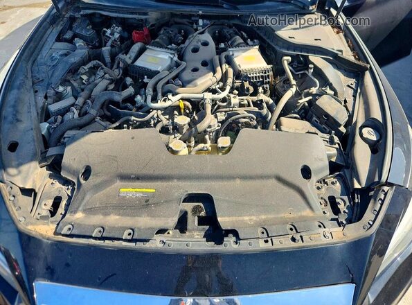 JN1EV7AP8KM517654 2019 INFINITI Q50 Black Engine compartment view