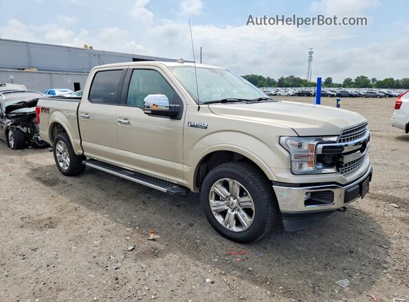 1FTEW1EG7JKC06633 2018 FORD F150 Gold Front view