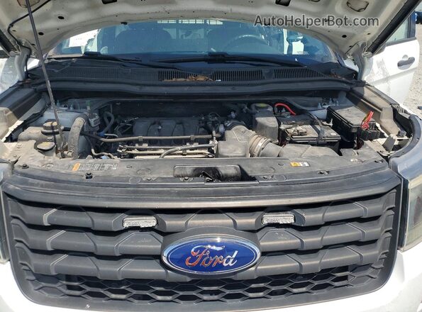 1FM5K8AR3JGC74342 2018 FORD EXPLORER Белый Вид наклейки с VIN-кодом