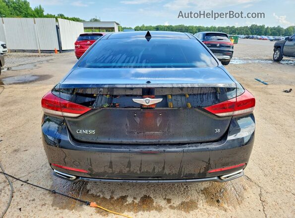 KMHGN4JE1GU106389 2016 HYUNDAI GENESIS Black Vista interior delantera