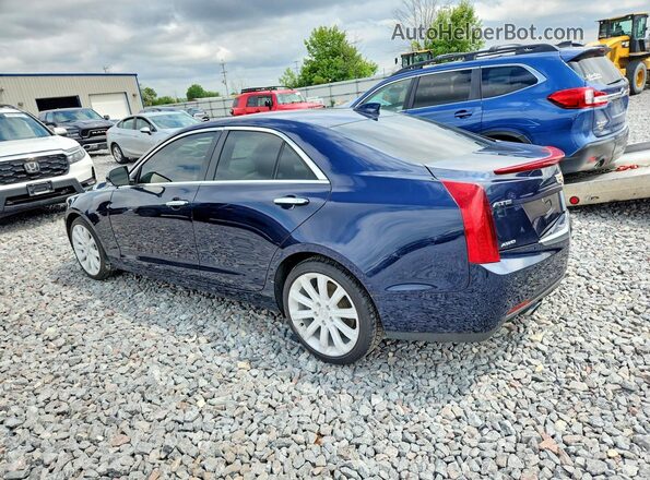 1G6AF5SX3J0131972 2018 CADILLAC ATS Синий Задняя правая четверть