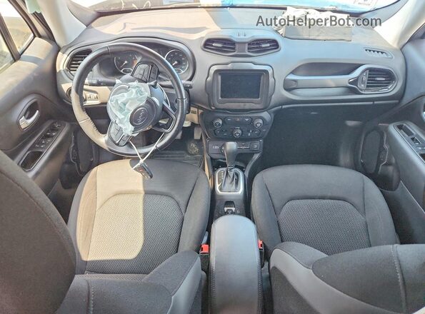 ZACNJBBB2KPK28220 2019 JEEP RENEGADE Silver Widok zestawu wskaźników