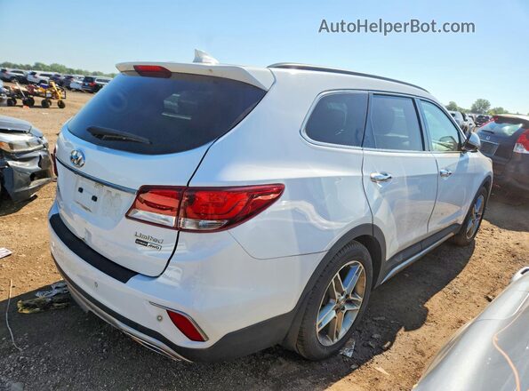 KM8SRDHF6HU252110 2017 HYUNDAI SANTA White Առջևի աջ