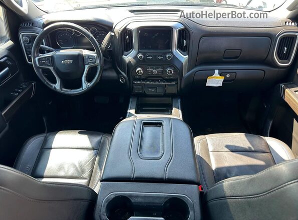 1GCUYEET0MZ130405 2021 CHEVROLET SILVERADO White Вид задніх сидінь