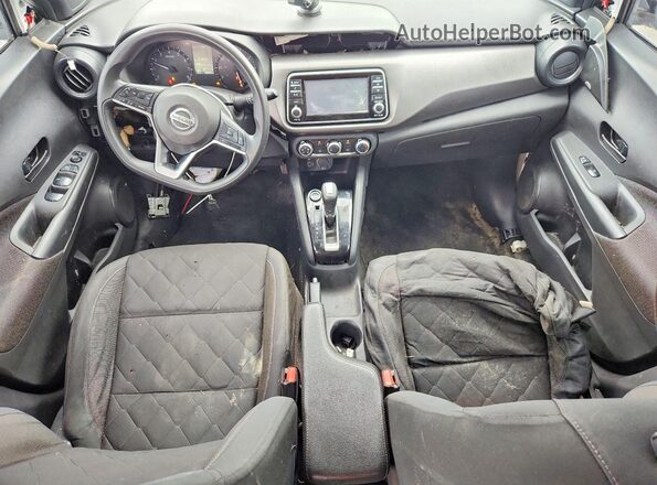 3N1CP5BV9LL487319 2020 NISSAN KICKS White Սարքավորումների վահանակի տեսք