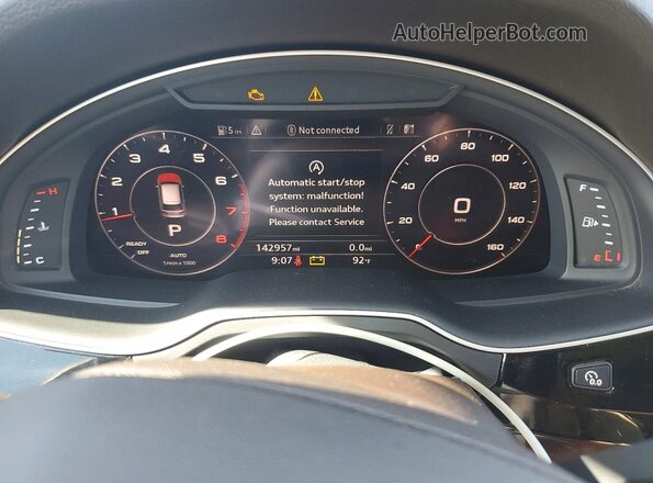 WA1VAAF77HD057274 2017 AUDI Q7 Blue Vista de los asientos traseros