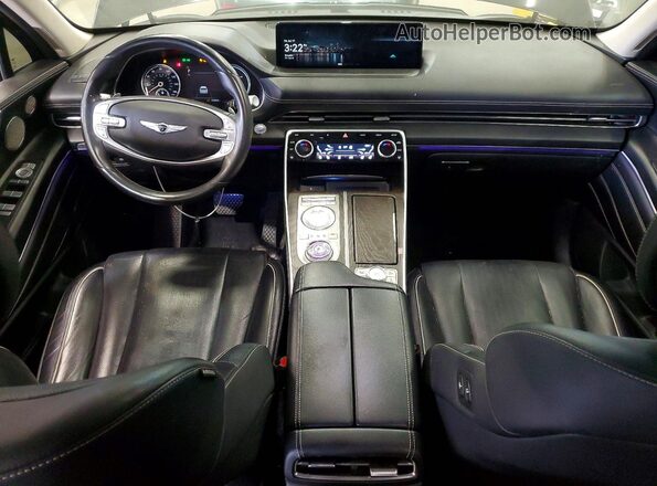 KMUHBDSB5MU039553 2021 GENESIS GV80 Gray Вид щитка приладів