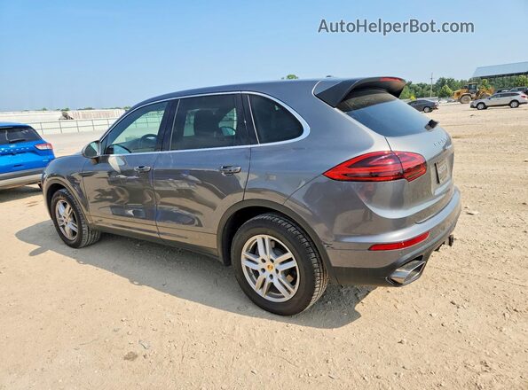 WP1AF2A28GLA40512 2016 PORSCHE CAYENNE Gray Հետևի աջ