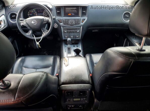5N1DR2CNXLC580737 2020 NISSAN PATHFINDER Blue Vista del cuadro de instrumentos