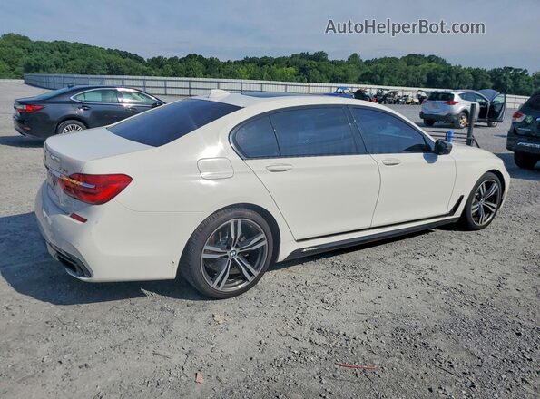 WBA7F2C3XHG423411 2017 BMW 7 SERIES Белый Передняя правая четверть