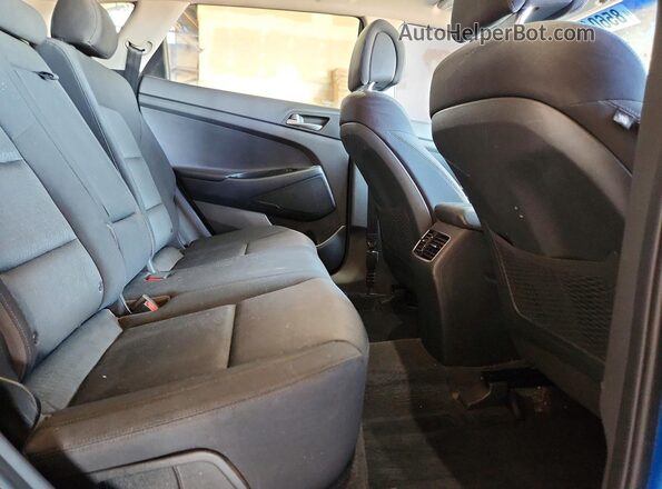 KM8J33A26HU454735 2017 HYUNDAI TUCSON Blue ძრავის განყოფილების ხედი