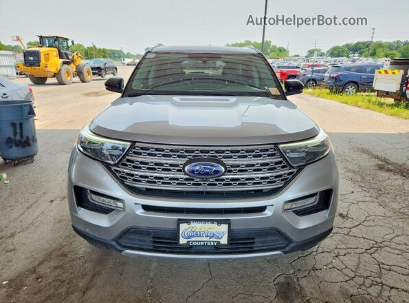 1FMSK8FH2LGC87394 2020 FORD EXPLORER Silver Vista trasera