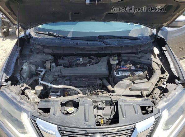 KNMAT2MT4HP522886 2017 NISSAN ROGUE Gray VIN կոդի պիտակի տեսք