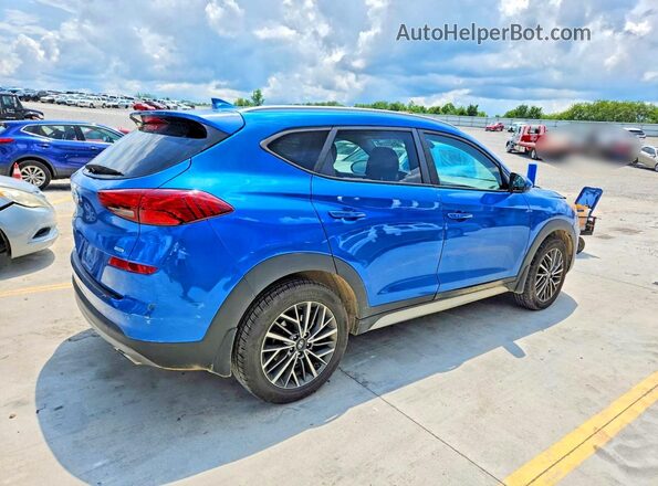 KM8J3CAL7KU011526 2019 HYUNDAI TUCSON Blue წინა მარჯვენა