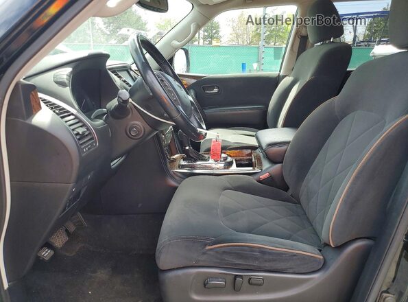 JN8AY2NC3LX516302 2020 NISSAN ARMADA Black Вид панелі приладів