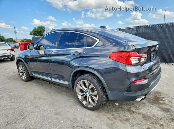 5UXXW3C55H0T78038 2017 BMW X4 Gray Tył prawy