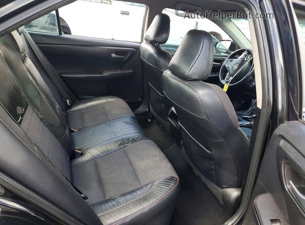 4T1BF1FKXGU119873 2016 TOYOTA CAMRY Черный Вид задней части салона