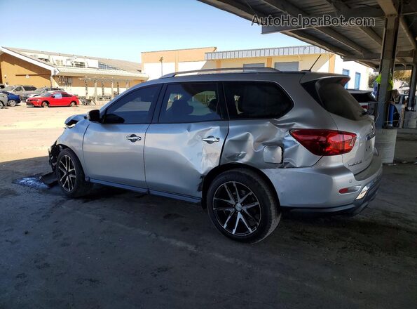 5N1DR2MN2HC661723 2017 NISSAN PATHFINDER Silver Задня права чверть