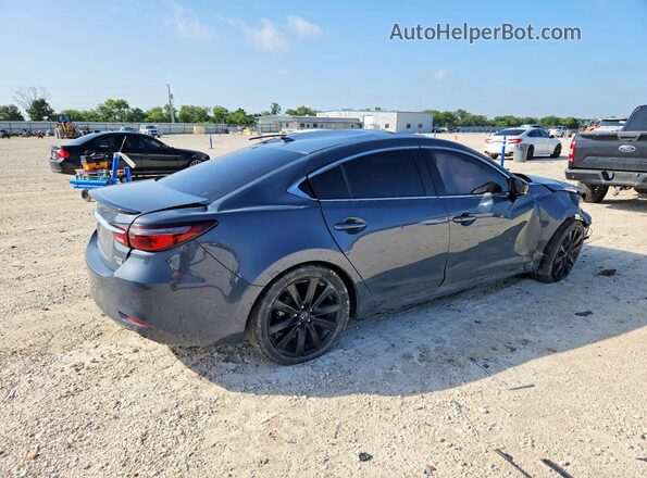 JM1GL1WYXM1617799 2021 MAZDA 6 Серый Передняя правая четверть