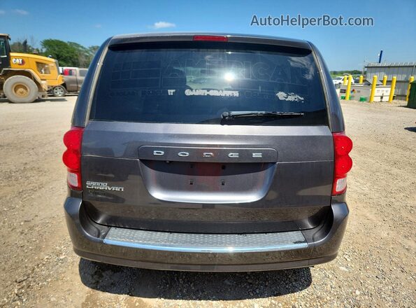 2C4RDGBG8JR138293 2018 DODGE GRAND Gray Vista interior delantera