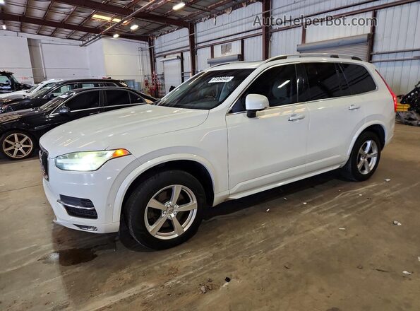 YV4102KK5H1105585 2017 VOLVO XC90 White Trasero izquierdo