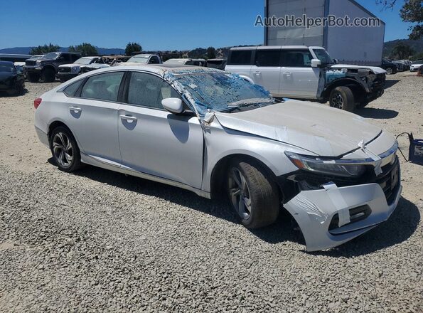 1HGCV1F40KA028362 2019 HONDA ACCORD White წინა ხედი
