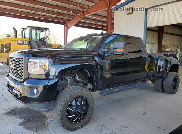 1GT42YE84GF155134 2016 GMC SIERRA Black Trasero izquierdo