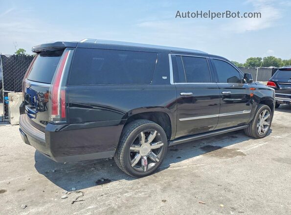 1GYS4JKJ3HR264162 2017 CADILLAC ESCALADE Black Առջևի աջ