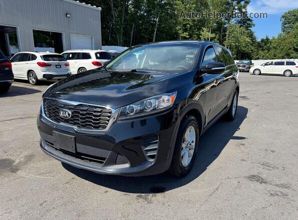 5XYPGDA36LG699269 2020 KIA SORENTO Black Հետևի ձախ