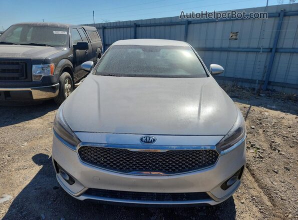 KNALB4J14H5086995 2017 KIA CADENZA Silver Rear view