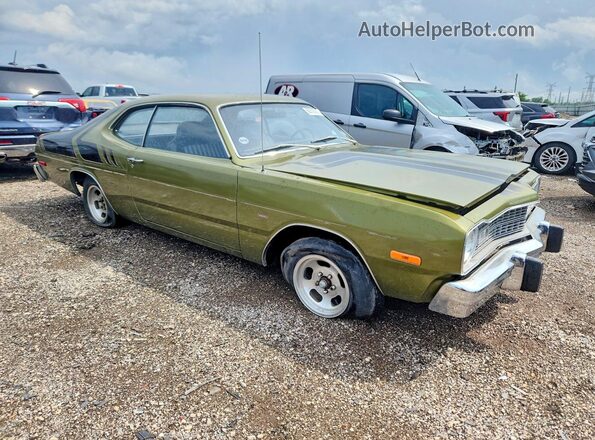 LL29C4B265671 1974 DODGE DART Зеленый Вид спереди