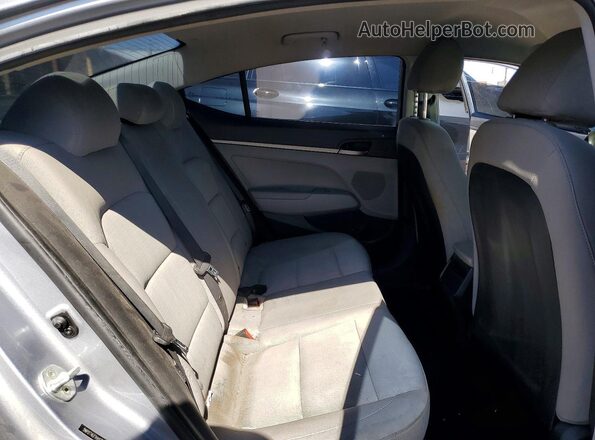 5NPD74LF1HH178583 2017 HYUNDAI ELANTRA Серый Вид задней части салона