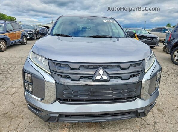 JA4APUAU1MU030898 2021 MITSUBISHI OUTLANDER Gray Widok z tyłu