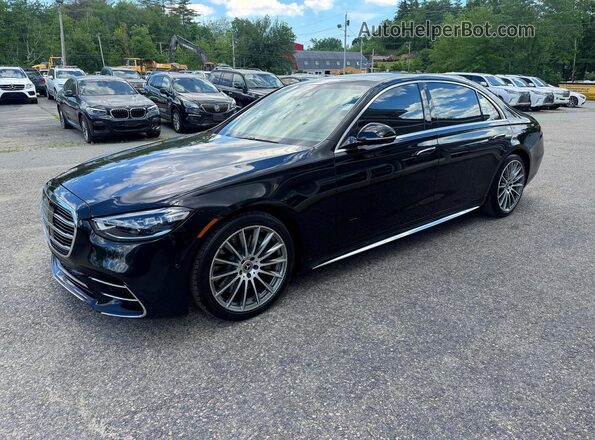 W1K6G6DB8NA070728 2022 MERCEDES-BENZ S Black Задня права чверть