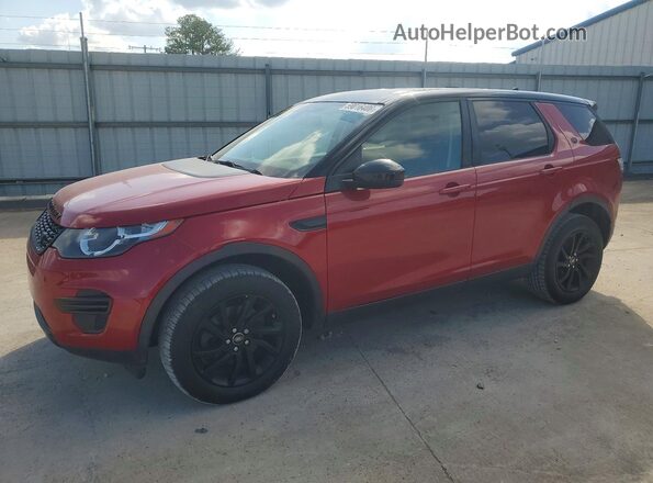 SALCP2BG6GH625294 2016 LAND ROVER DISCOVERY Red Tył lewy