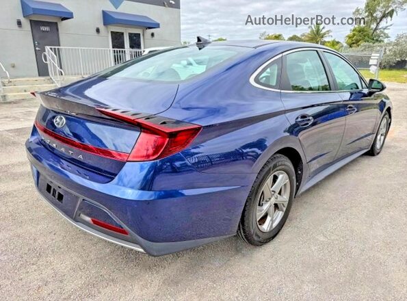 5NPEG4JA4MH074658 2021 HYUNDAI SONATA Black წინა მარჯვენა