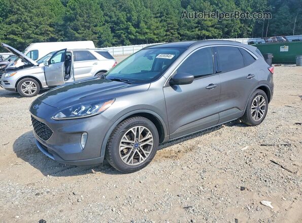 1FMCU0H66NUA90079 2022 FORD ESCAPE Gray Հետևի ձախ
