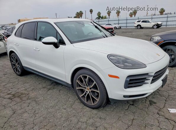 WP1AA2AY1KDA10970 2019 PORSCHE CAYENNE White Vista frontal