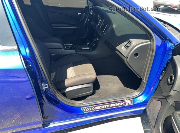 2C3CDXGJ0LH107496 2020 DODGE CHARGER Blue Widok z tyłu